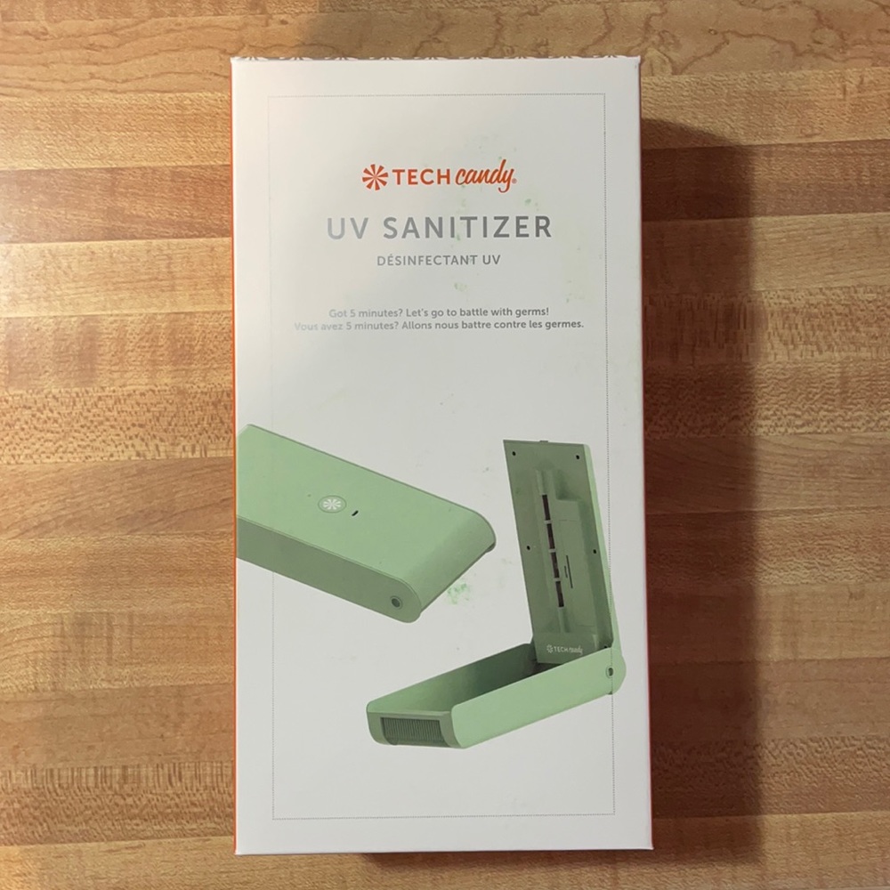 Tech CandyvUV sanitizer.